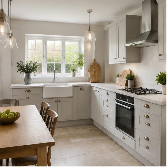 Contemporary fitted kitchen